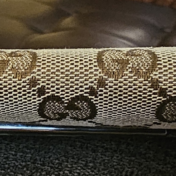 Gucci Long Wallet G logos Beige Brown Authentic - Picture 3 of 12